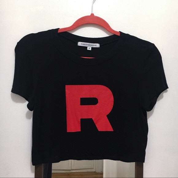 Pokemon Tops - ♦️SOLD♦️ Pokemon Team Rocket Goth Crop Top Cosplay